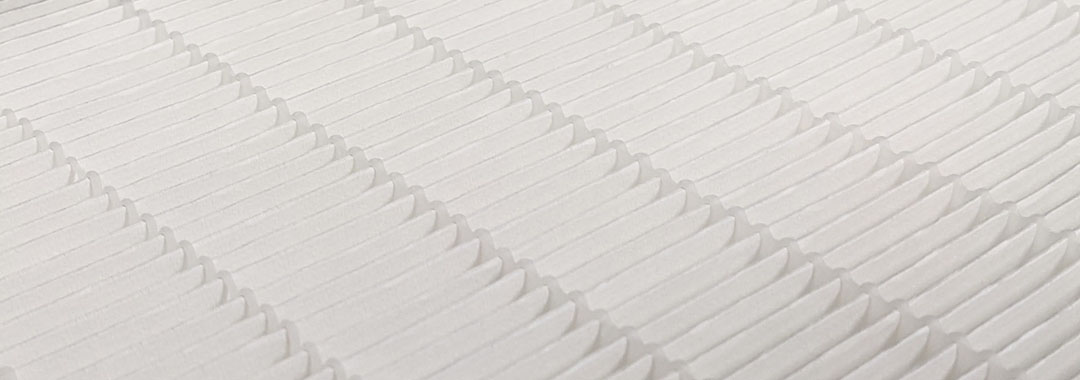 pleated cellulose paper filter media for industrial filters and filter replacements from Sidco Filter Corporation