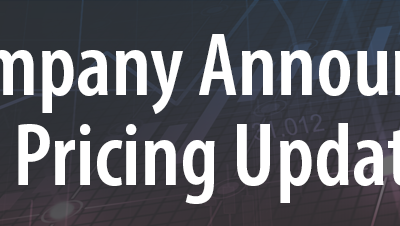 2024 Company Announcement & Pricing Update